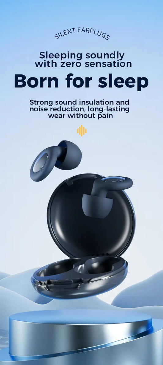 Noise Cancelling Silicone Ear Plugs Soft Sleep Earplugs for Sleep Work Study Travel