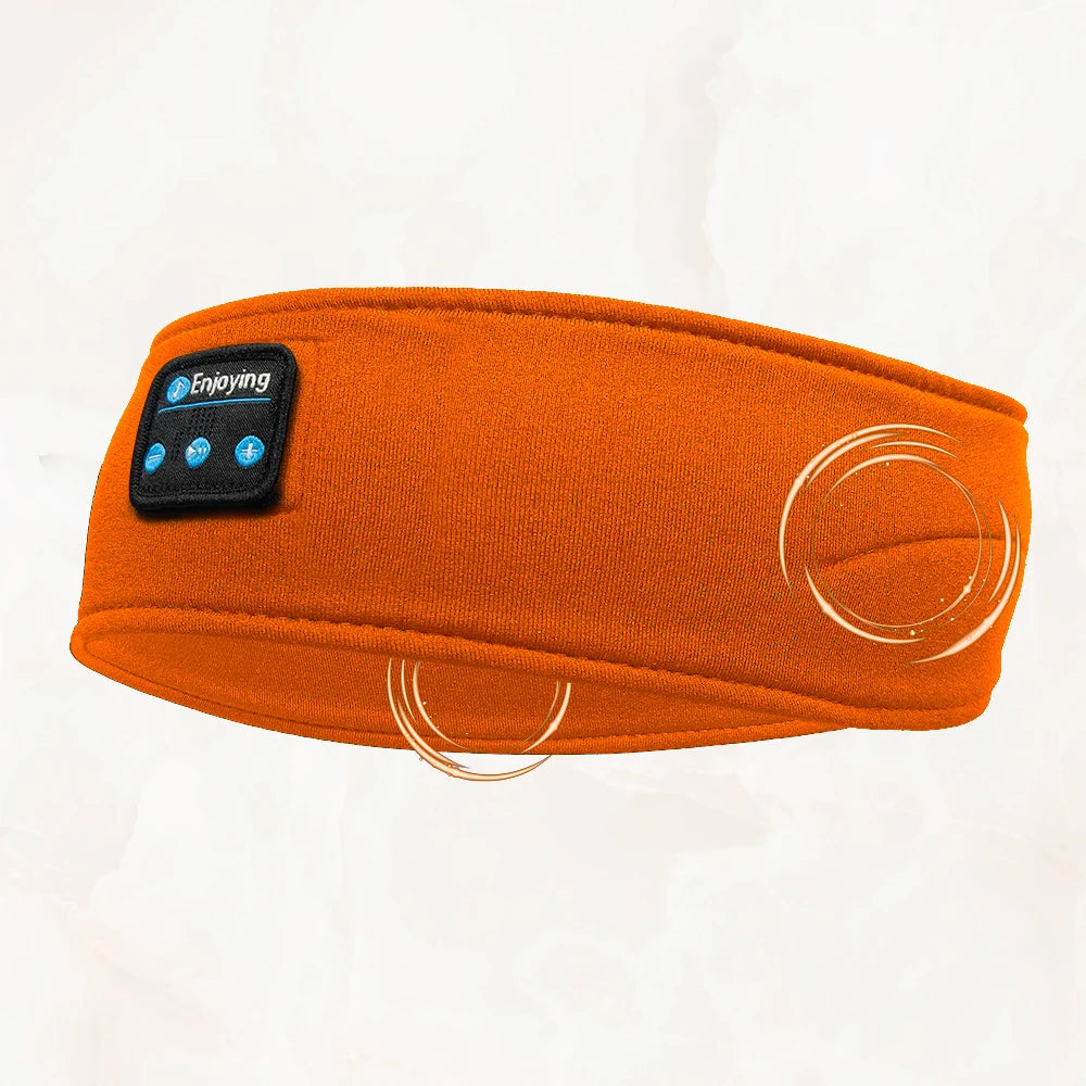 BT Earphones Sports Sleeping Headband Elastic Wireless Headphones Music Eye Mask Wireless Bluetooth Headset Headband